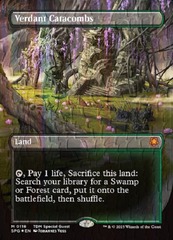 Verdant Catacombs (118 TDM) - DRAGONSCALE FOIL - SPG Borderless